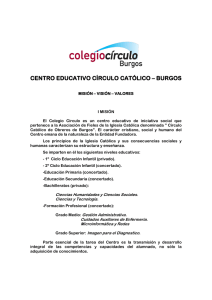 CENTRO EDUCATIVO COLEGIO CIRCULO –BURGOS