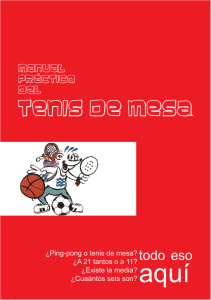 tenis de mesa