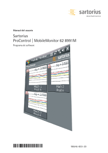 Sartorius ProControl | MobileMonitor 62 8991M