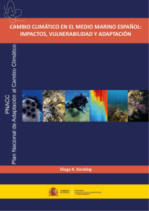 Cambio Climático en el medio marino español: Impactos