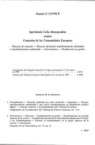 Asunto C-155/98 Ρ Spyridoula Celia Alexopoulou contra