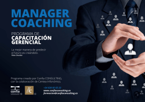 MANAGER COACHING - Confia Consulting