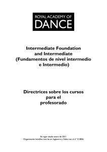 Intermediate Foundation and Intermediate