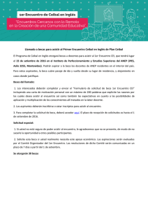 Llamado a becas para asistir al Primer Encuentro Ceibal en Inglés