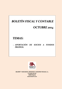 boletin octubre 2014 - Belarrit y asociados