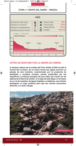 Un r&iacute;o de monta&ntilde;a por la Sierra de Urbi&oacute;n ETAPA 1: FUENTE DEL