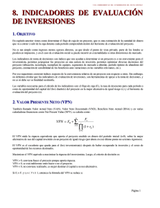 Indicadores financieros