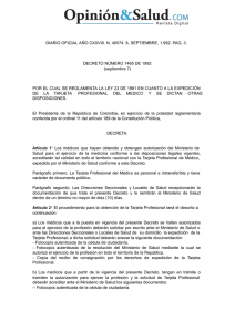 Decreto 1465 / 92