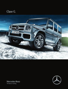 Descargar el catálogo de la Clase G - Mercedes-Benz