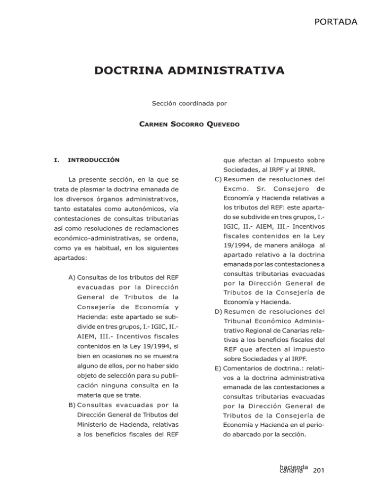 Doctrina Administrativa