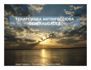 CLASIFICACI&Oacute;N GENERAL DE ANTIBI&Oacute;TICOS