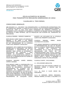 clausulado a