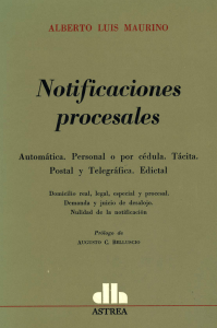 Notificaciones procesales - Estudio Rojas