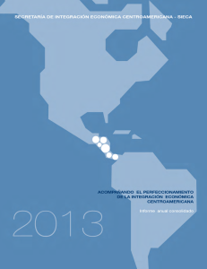 Secretaría de Integración Económica Centroamericana SIECA