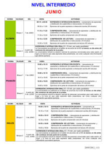 NIVEL INTERMEDIO JUNIO