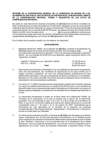 informe de la intervención general de la comunidad de madrid de 9