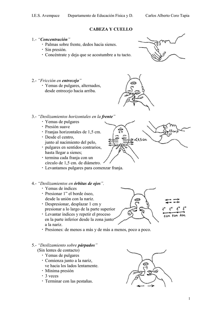 presion parte superior cabeza