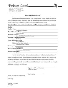 records request - McHenry School District 15