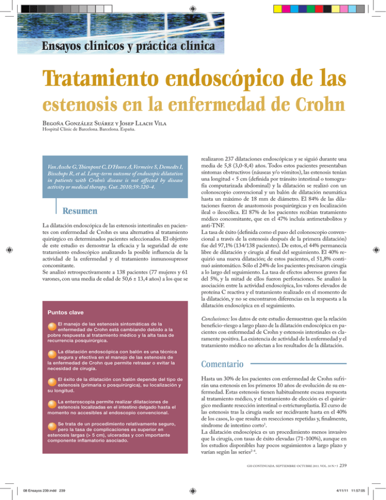 Tratamiento Endoscópico De Las