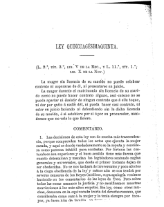 LEY. QUINCUAGÉSIMAQUINTA.