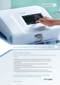 Electrocardiógrafo CP 150™ de Welch Allyn