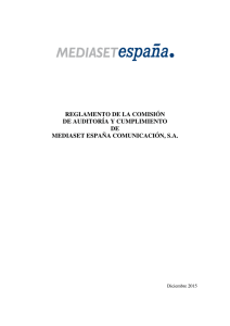 Reglamento Comisión de Auditoría 2015