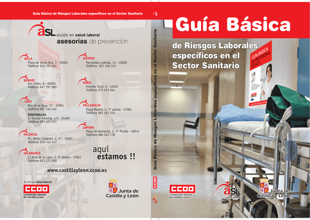 Guía Básica De Riesgos Laborales Específicos En El Sector Sanitario