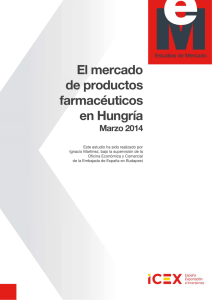 El mercado de productos farmacéuticos en Hungría