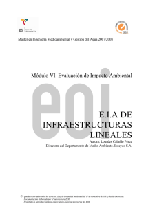 eia de infraestructuras lineales