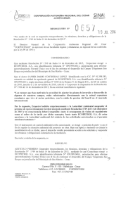0657-19/07/2016 - Corporación Autónoma Regional Del Cesar