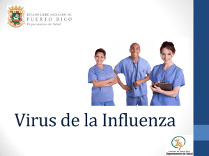 La Enfermedad de Influenza - Departamento de Salud de Puerto Rico
