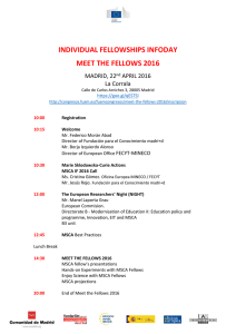 individual fellowships infoday meet the fellows 2016