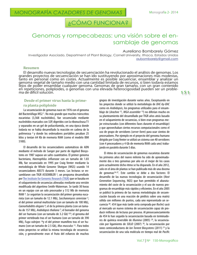 151 156 C mo Funciona Ensamblaje De Genomas pages