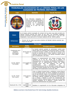 Justicia Penal - Observatorio Judicial Dominicano