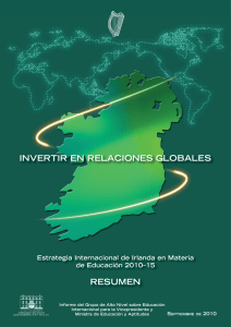 Invertir en relaciones globales