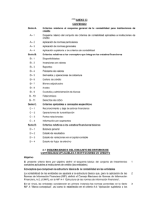 ANEXO 33 CONTENIDO Serie A. Criterios relativos al esquema