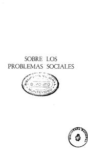 Sobre los problemas sociales - Biblioteca del Bicentenario