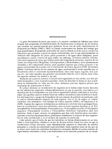 METODOLOGÍA La gran diversidad de peces que existe y la