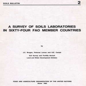 A survey of soils laboratories in sixty