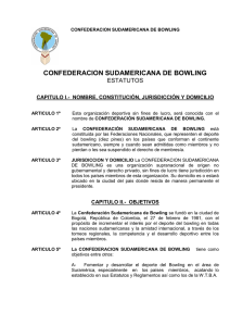 CONFEDERACION SUDAMERICANA DE BOWLING