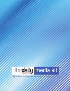 media kit - The Daily Television