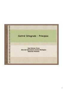 Control Integrado : Principios