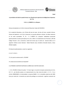 Salud La prestadora de Salud no puede invocar sus cláusulas para