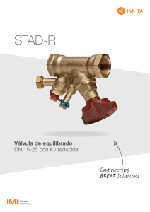 STAD-R - IMI Hydronic Engineering