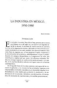 Page 1 LA INDUSTRIA EN MÉXICO, 1950