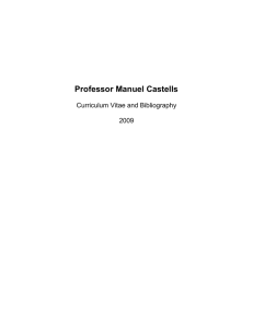 Professor Manuel Castells - USC Annenberg School for