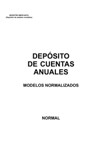 DEP&Oacute;SITO DE CUENTAS ANUALES