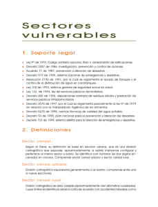 Sectores Vulnerables - Secretaría Distrital de Salud