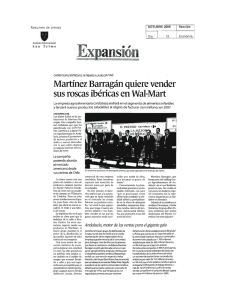 Martínez Barragán quiere Vender - Instituto Internacional San Telmo