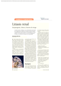 Litiasis renal